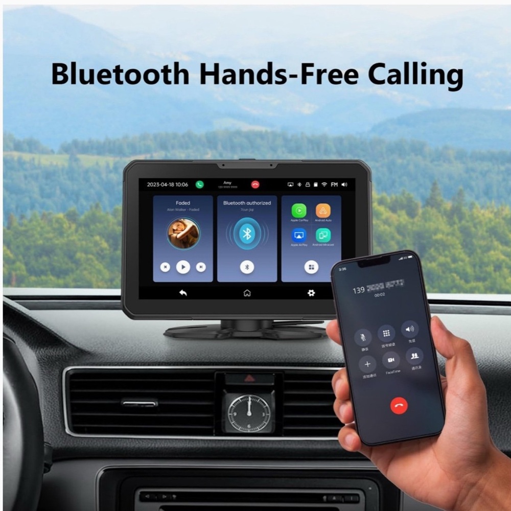 7-Inch Wireless CarPlay New Open Box - Picture 1 of 5